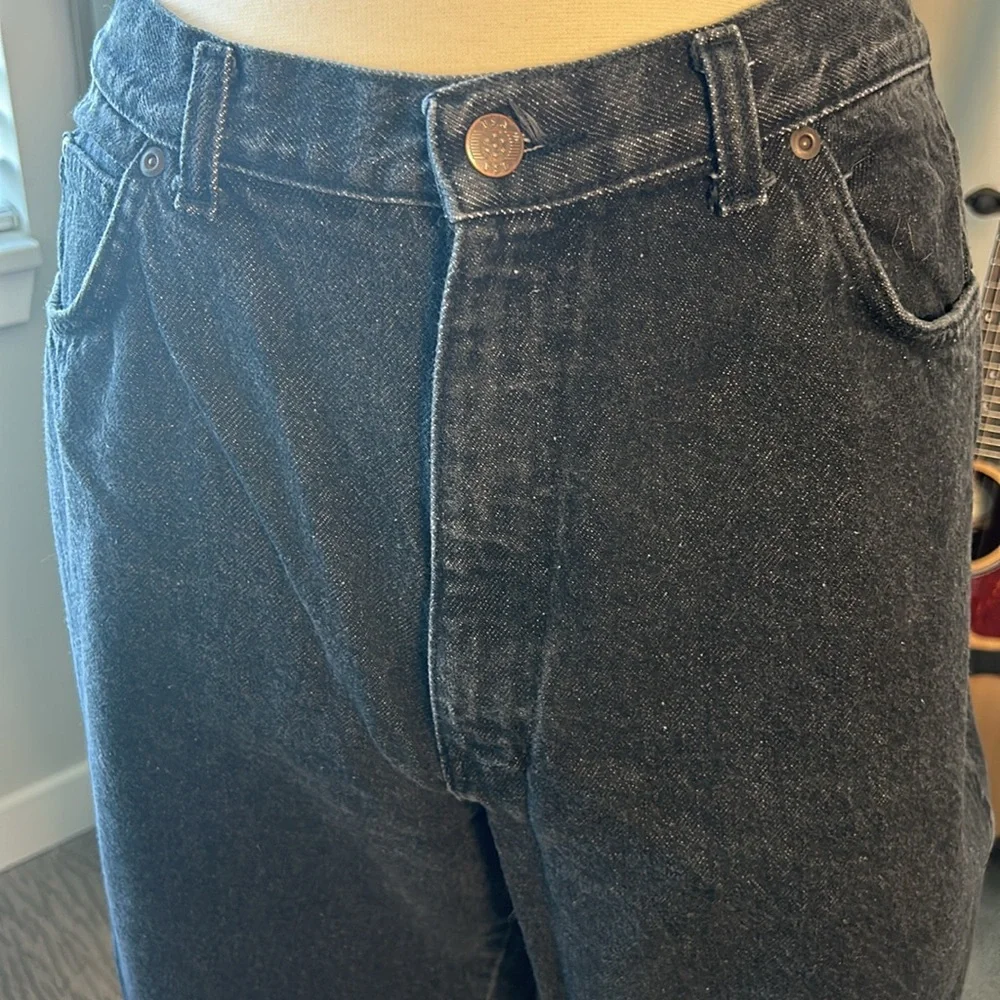 Vintage 90’s Black Denim Shorts